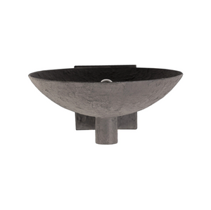 Santorini Sconce - Matte Black Plaster