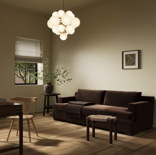 Crispin Sofa - Surrey Cocoa