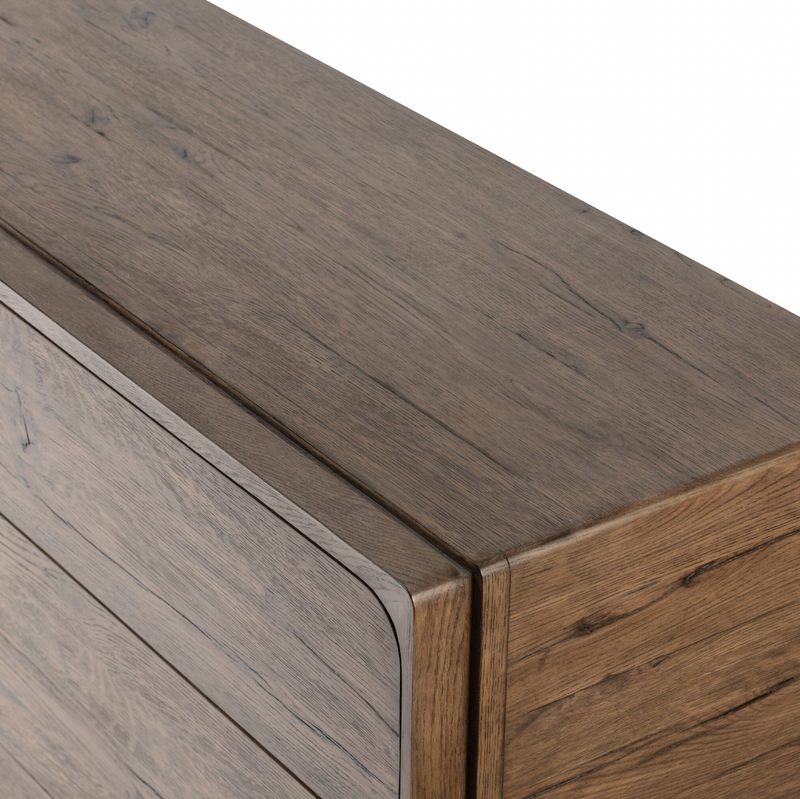 Henry 6 Drawer Dresser - Rustic Grey