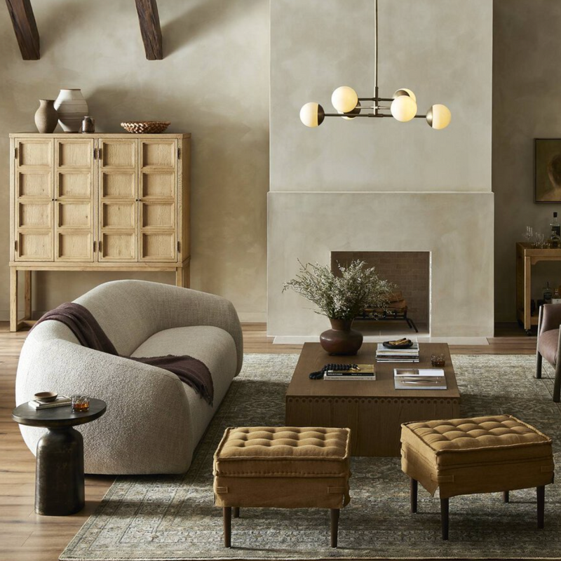 Odessa End Table - Distressed Bronze