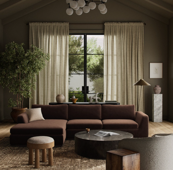 Colt 2-Piece Sectional - Surrey Cocoa