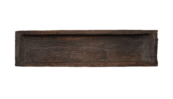 Decorative Long Paulownia Wood Tray