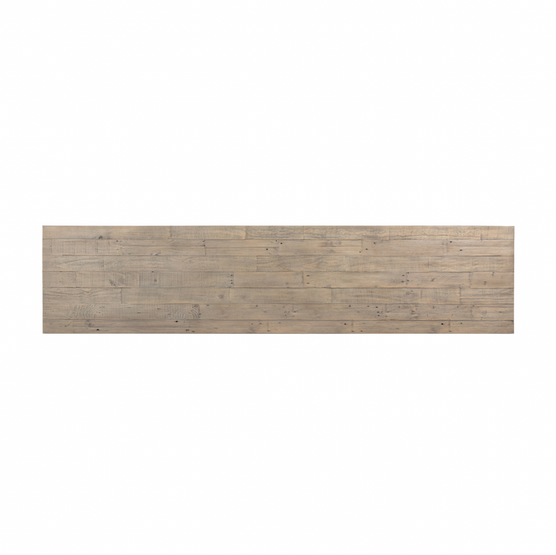 Matthes Large Console Table - Weathered Wheat