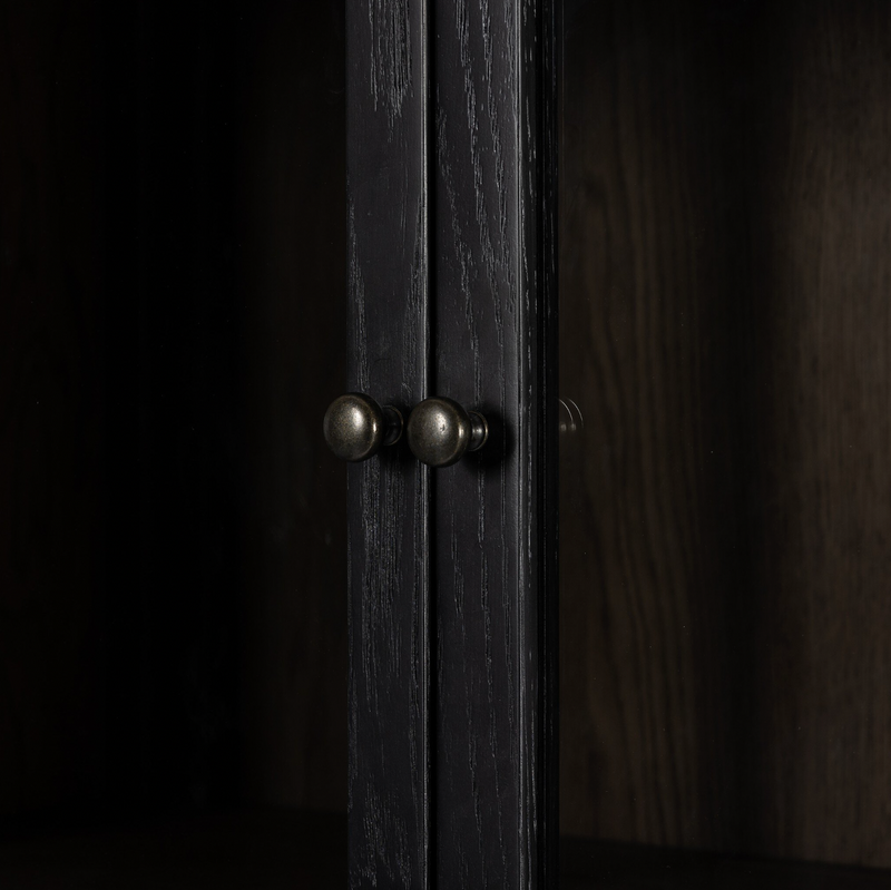 Bolsa Cabinet - Brushed Ebony Oak