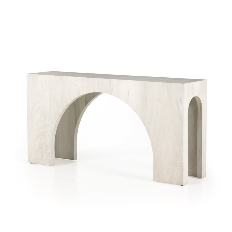 Fausto Console Table - Bleached Guanacaste