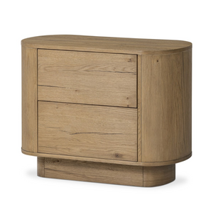 Paden Nightstand - Worn Oak Veneer