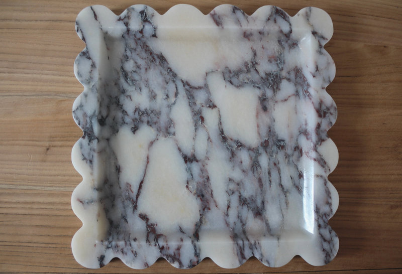 The Cyrus Tray- Marble Square