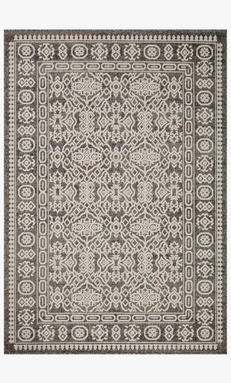 Rainier Pebble and Ivory Area Rug