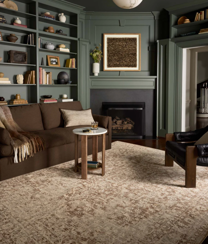 Newman Bark and Natural Area Rug