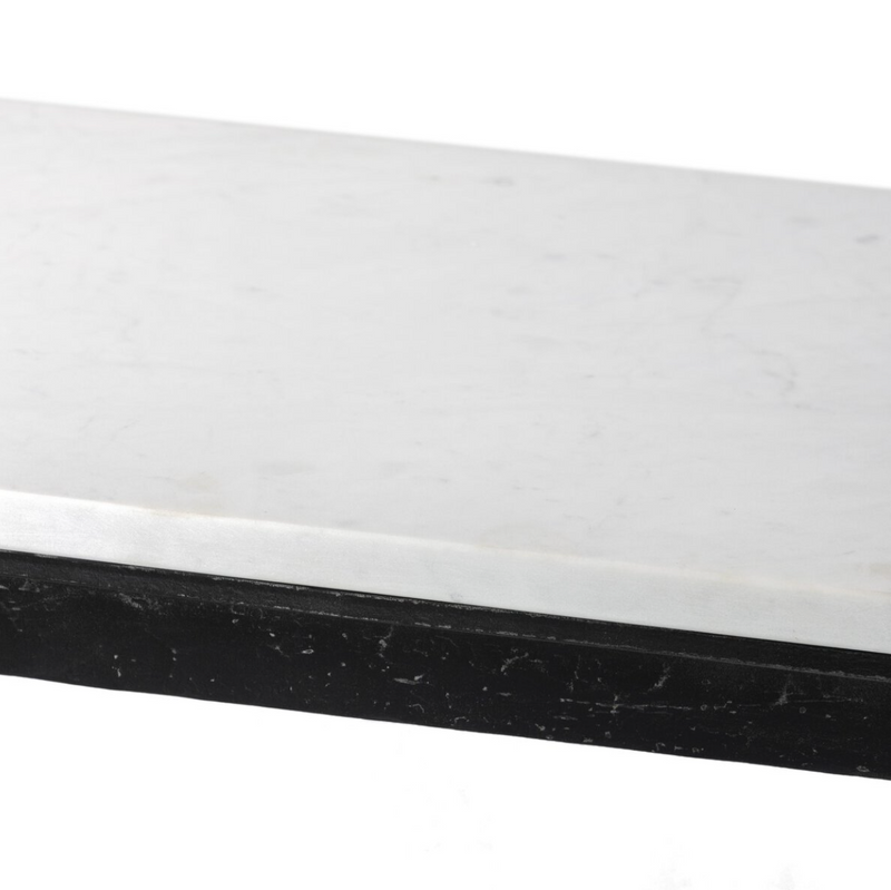 Hammered Iron Console Table