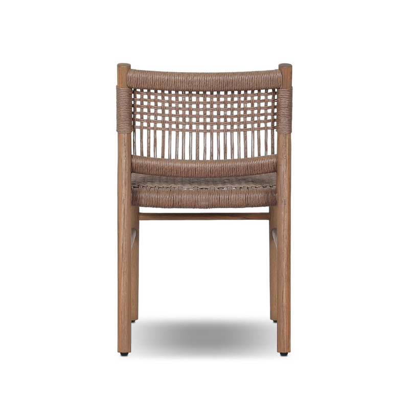 Ashe Outdoor Dining Chair - Tanned Weave