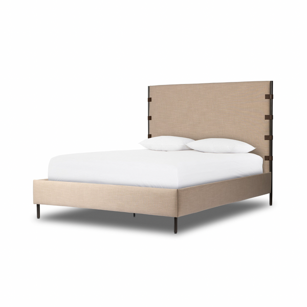 Anderson Bed - Palm Ecru - Queen