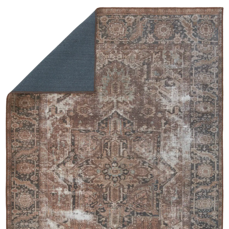 Harman Coffee and Trellis Area Rug