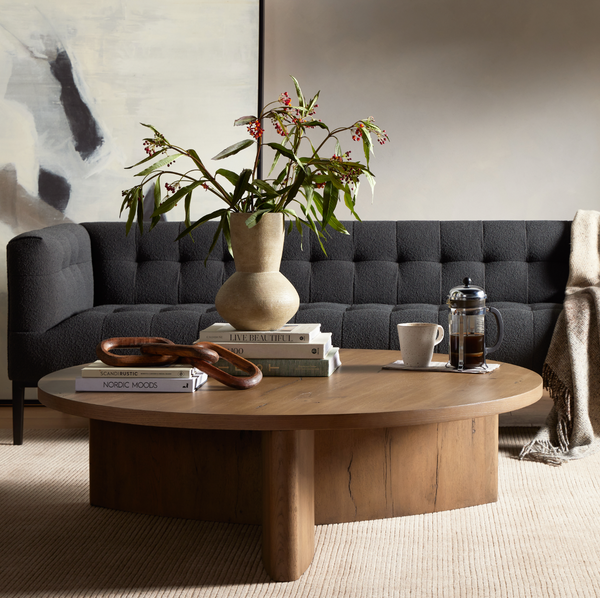 Toli Coffee Table - Rustic Grey