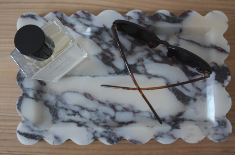 The Cyrus Tray- Marble Rectangle