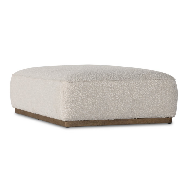 Sinclair Cocktail Ottoman - Knoll Natural