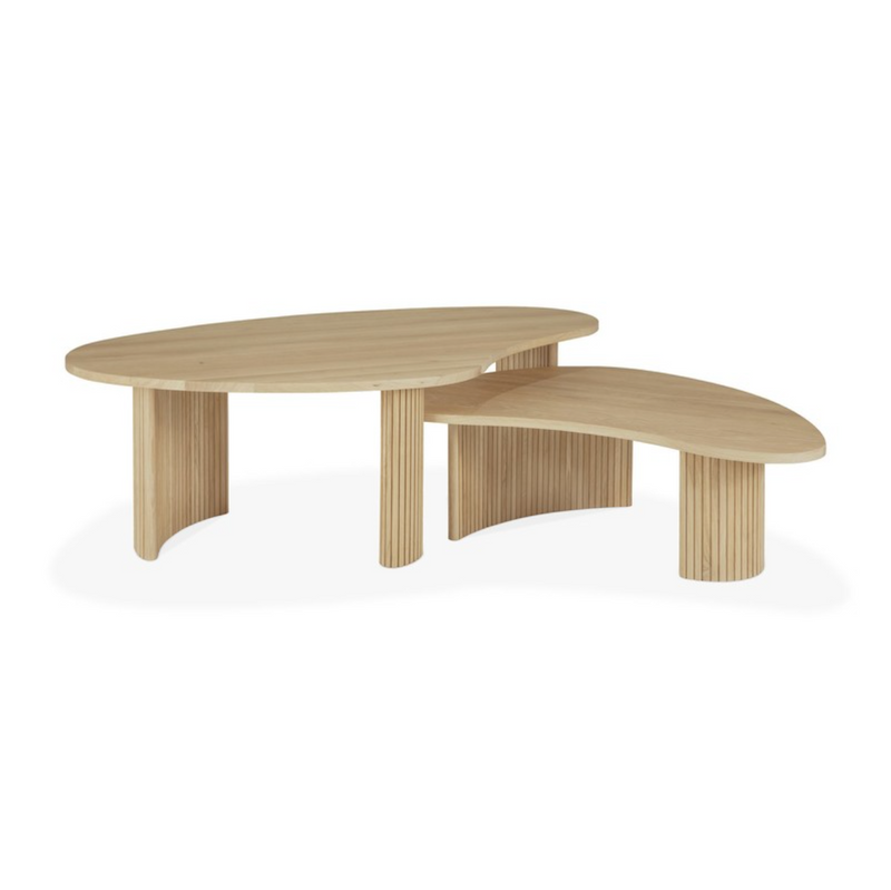 Boomerang Large Coffee Table - Natural