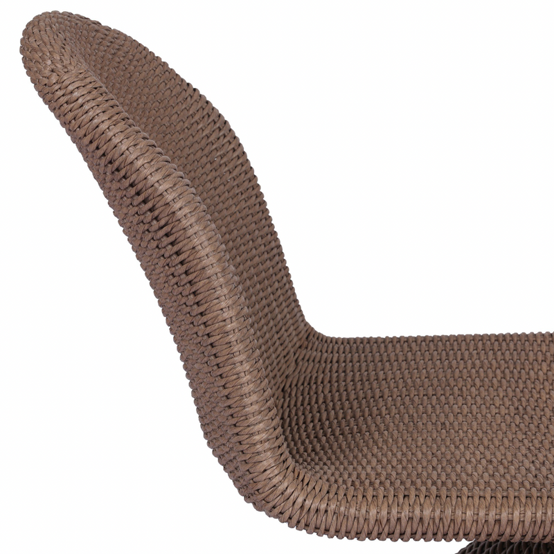 Portia Outdoor Dining Chair - Tanned Weave