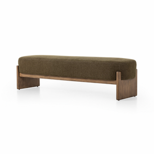Kirby Accent Bench - Sutton Olive