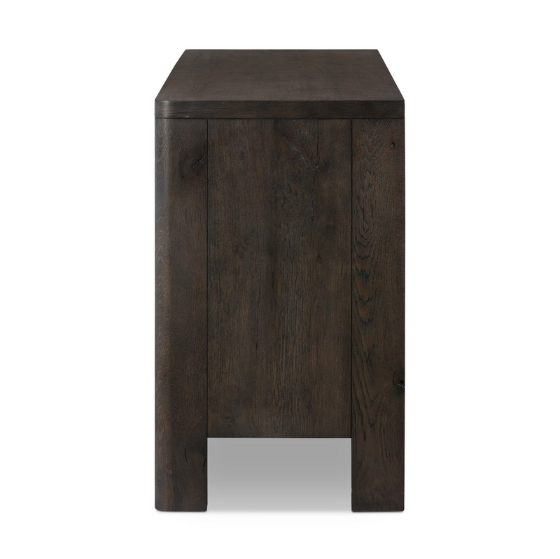 Noeline 6-Drawer Dresser - Smoked Black Oak