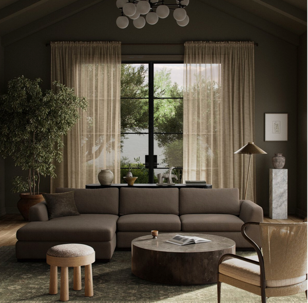 Colt 2-Piece Sectional - Savoy Coffee