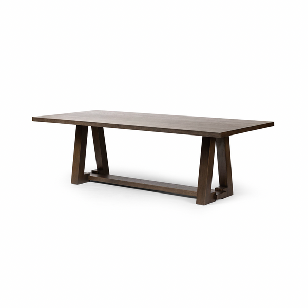 Silverton Dining Table - Sienna Brown Oak