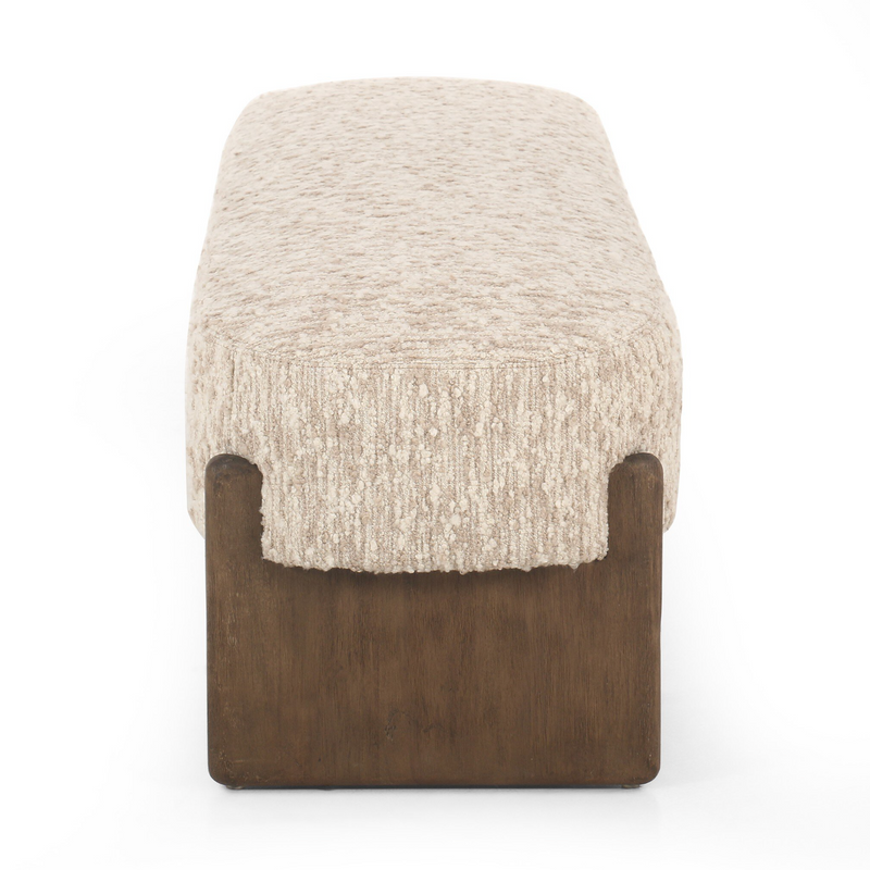 Kirby Accent Bench - Solema Cream