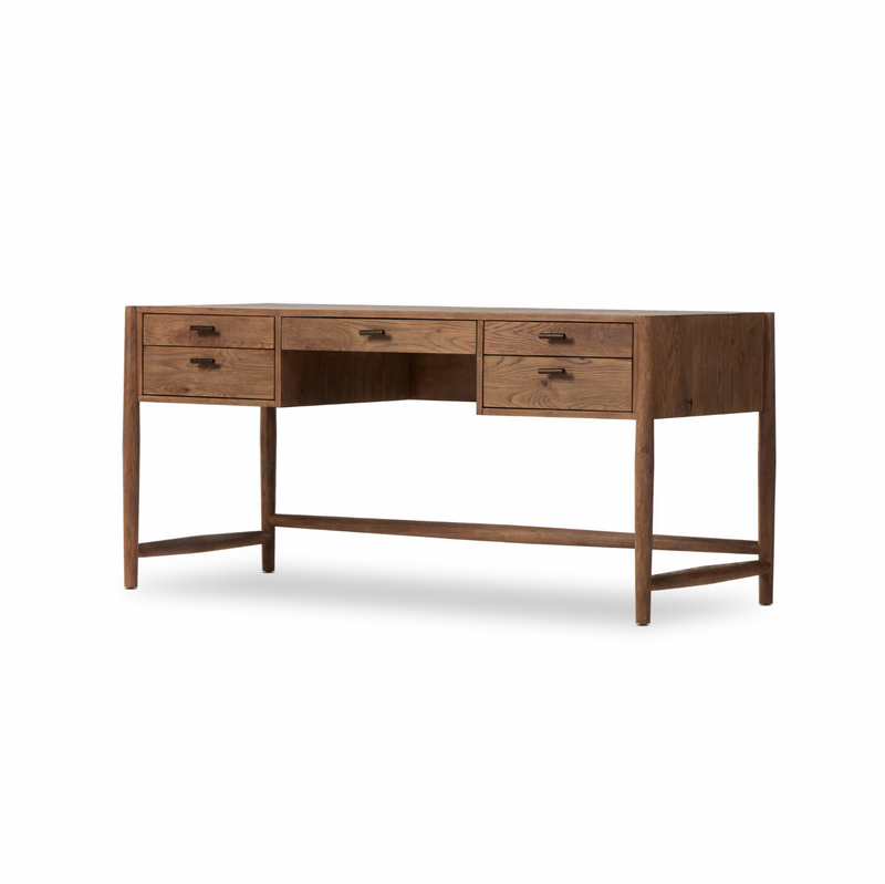 Glenview Desk - Weathered Oak
