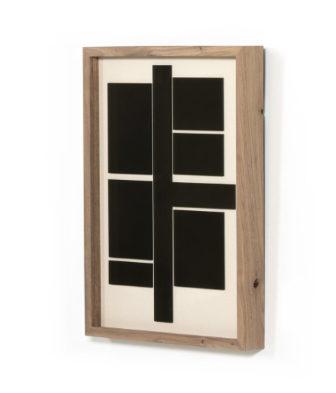 Intersect Smoke Grey By FH Art Studio