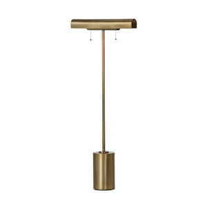Luther Floor Lamp - Aged Brass Iron