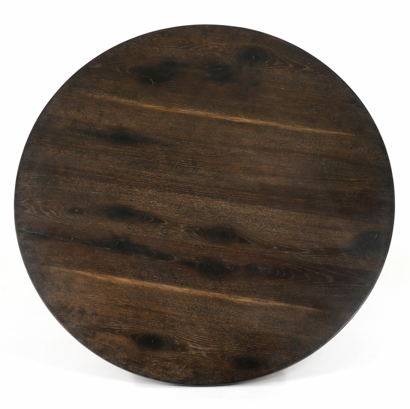 Powell Dining Table - English Brown Oak