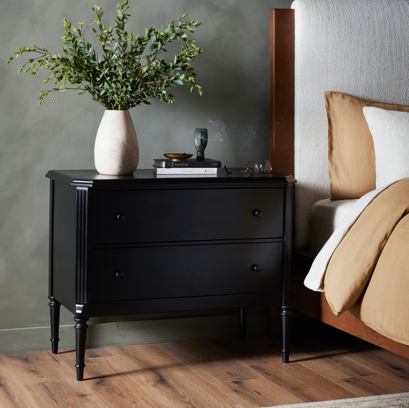 Galax nightstand black deals
