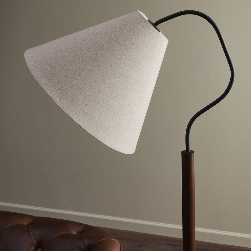 Garner Floor Lamp - Natural Linen