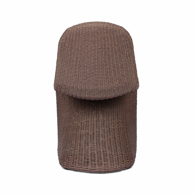 Portia Outdoor Dining Chair - Tanned Weave