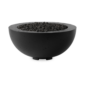 Bronson Outdoor Fire Table - Textured Ebony