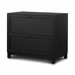 Millie Nightstand - Drifted Matte Black