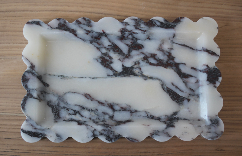 The Cyrus Tray- Marble Rectangle