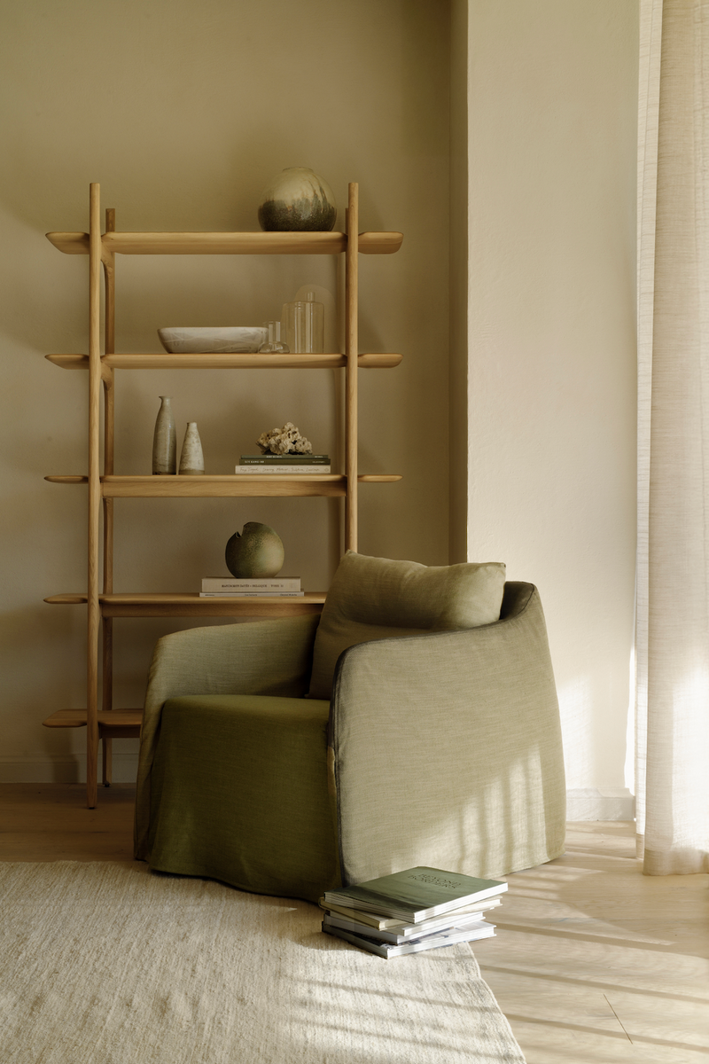 Weave Lounge Chair - Green