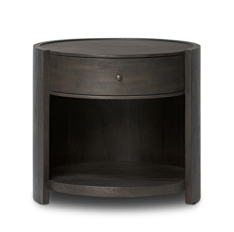 Bode Nightstand - Smoked Black Veneer