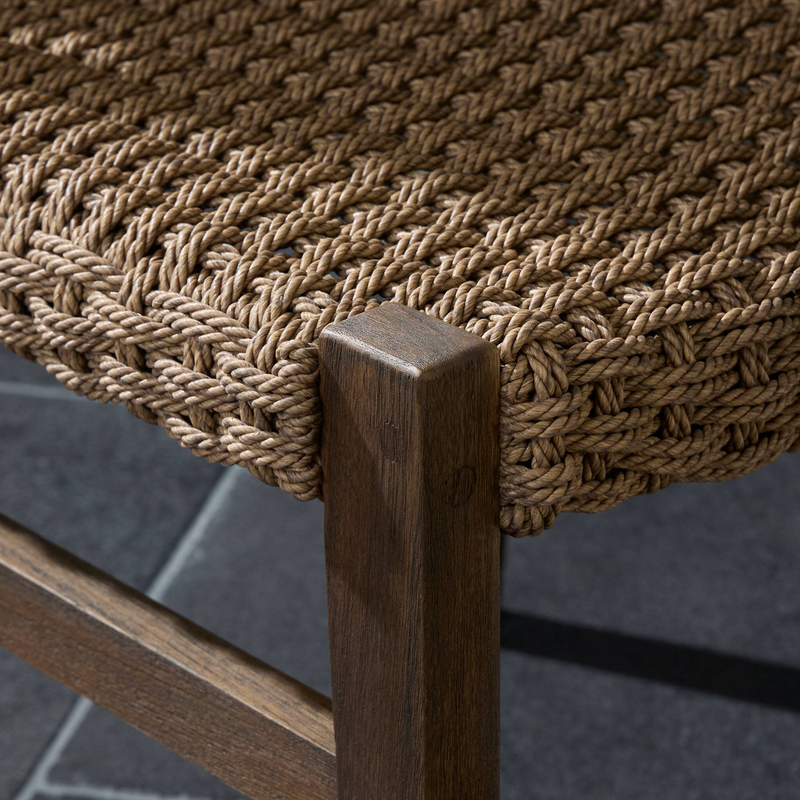 Cromwell Outdoor Dining Chair - Dark Textured Woven