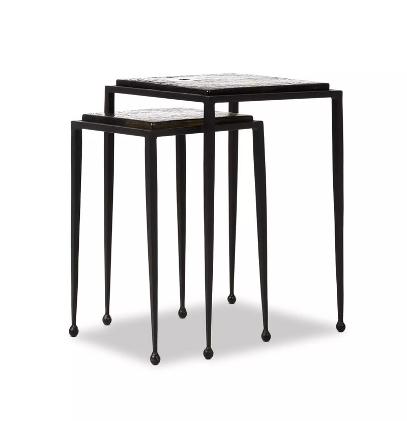 Dalston Cast Glass Nesting Tables