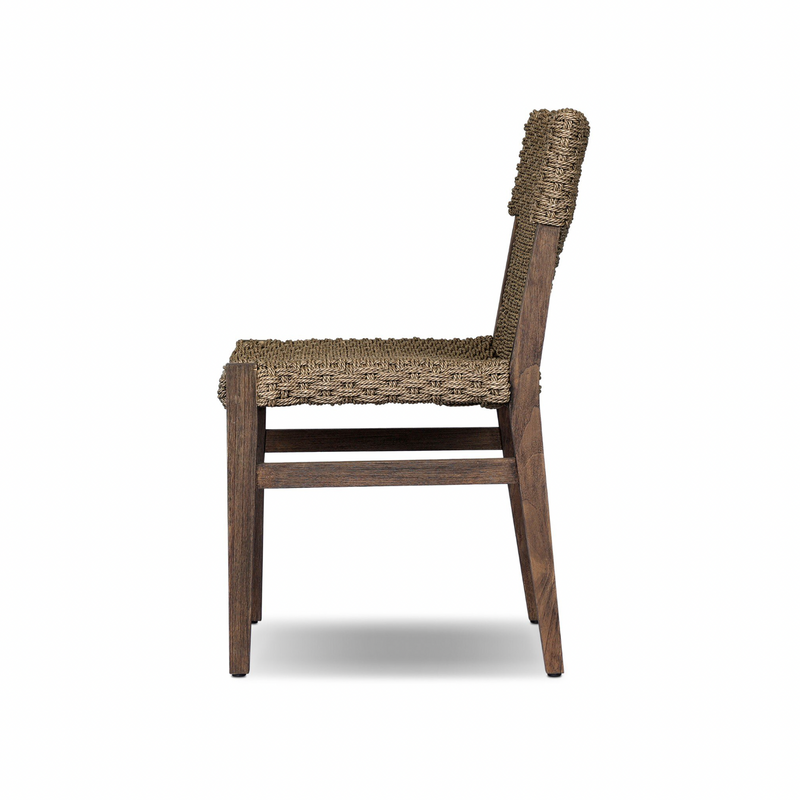 Cromwell Outdoor Dining Chair - Dark Textured Woven