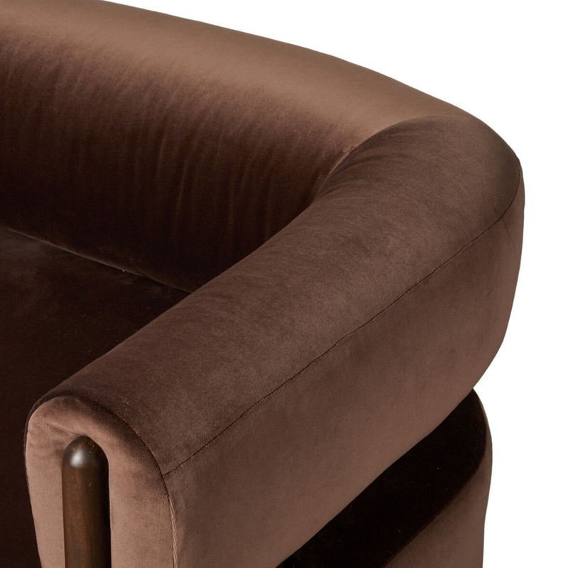 Ward Swivel Chair - Surrey Cocoa