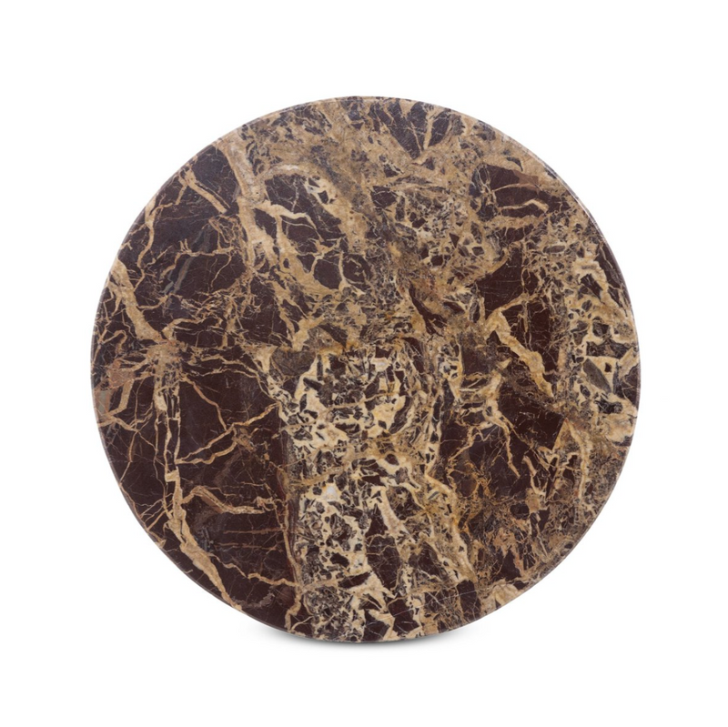 Jocelyn End Table - Garnet Marble