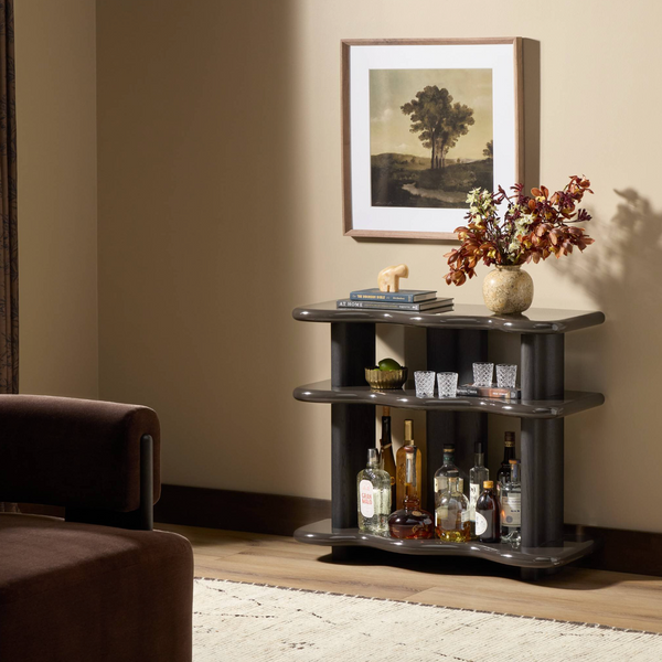 Salton Bookshelf - Worn Black