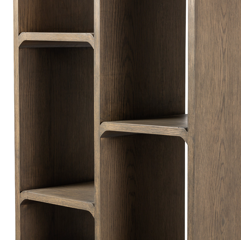 Risa Bookcase - Lamont Natural Oak