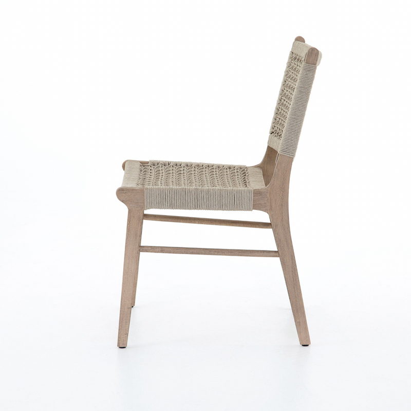 Delmar Outdoor Dining Chair - Washed Brown