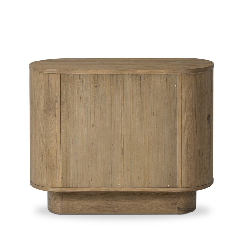 Paden Nightstand - Worn Oak Veneer