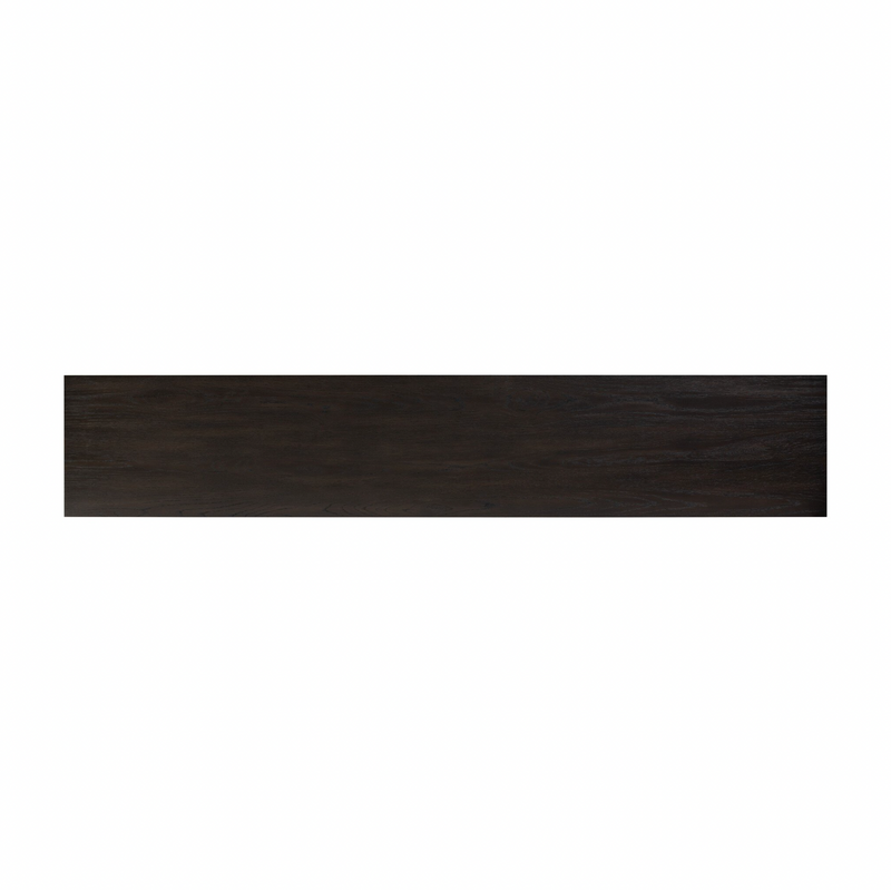 Matthes Console Table - Smoked Black Oak