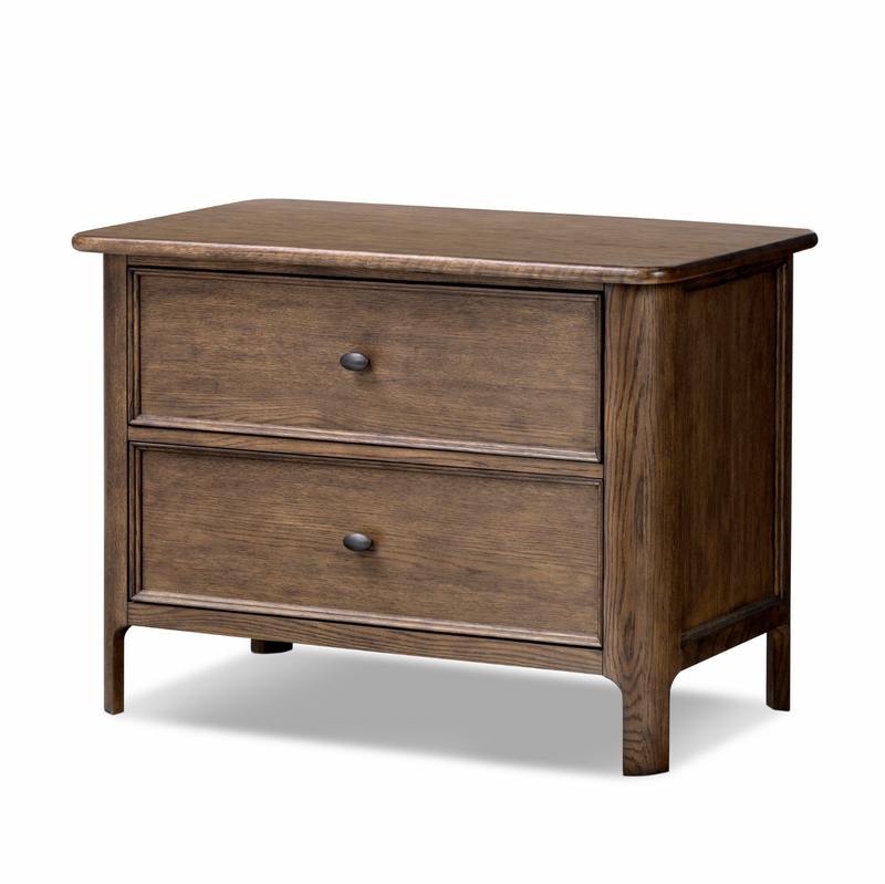 Russ Nightstand - Aged Oak